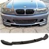 Kimpiris - Μπροστινό Spoiler Για Bmw 3 E46 99-03 M-Tech Γυαλιστερό Μαύρο Από Abs Πλαστικό