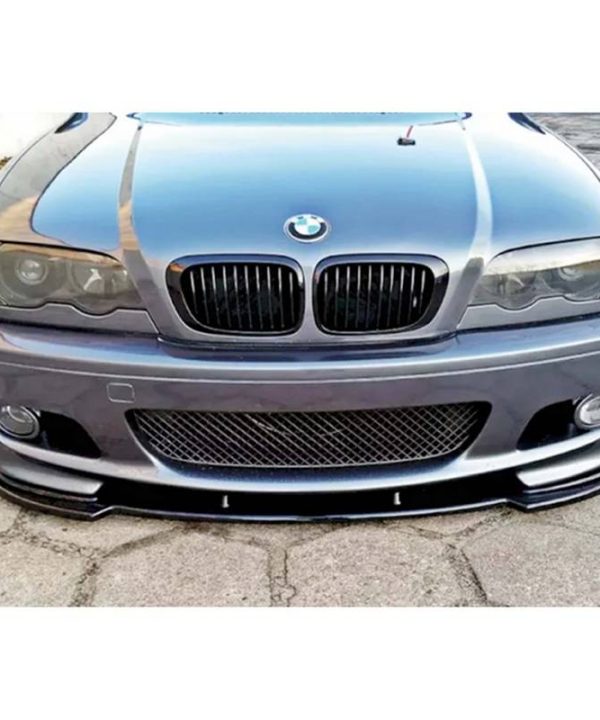 Alternative view of Μπροστινό Spoiler Για Bmw 3 E46 99-03 M-Tech Γυαλιστερό Μαύρο Από Abs Πλαστικό