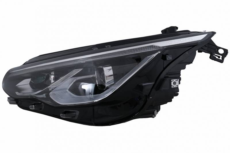 Μπροστινά Φανάρια Set Για Vw Golf VIII (8) 19-24 R Look DRL & Dynamic Φλας Μαύρα Με Χρώμιο Με Μοτέρ Carner - Image 4