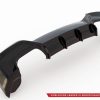 Diffuser Πίσω Προφυλακτήρα Για Bmw 1 F20 11-15 M135i Προφυλακτήρα Γυαλιστερό Μαύρο Με 2 Διπλές Τρύπες Εξάτμισης Αριστερά & Δεξιά Από Abs Πλαστικό Maxton Design 1 Τεμάχιο - Image 3