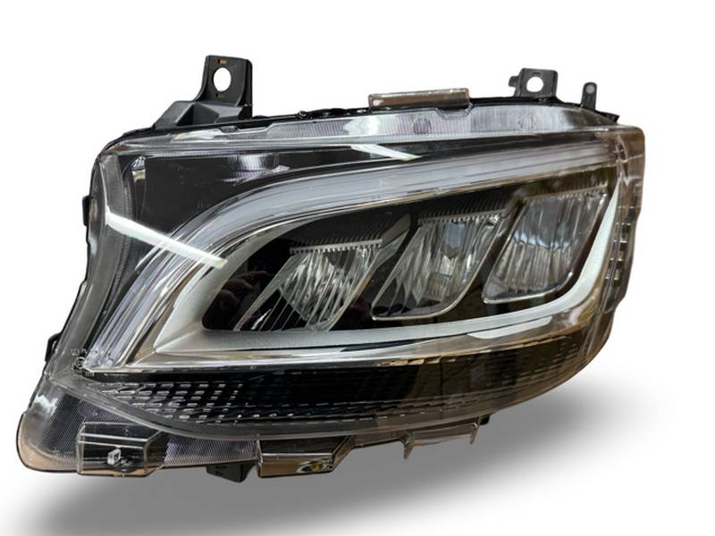 Μπροστινά Φανάρια Set Για Mercedes-Benz Sprinter W907 2018-2023 Μαύρα Full Led Carner - Image 3