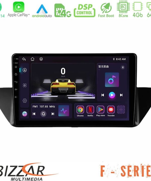 Kimpiris - Bizzar F Series 8Core Android14 4+64GB  BMW Χ1 E84 Navigation Multimedia Tablet 10" Με Carplay & Android Auto