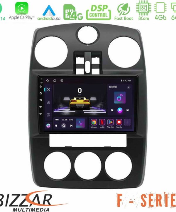 Kimpiris - Bizzar F Series 8Core Android14 4+64GB  Chrysler PT-Cruiser 2000-2005 Navigation Multimedia Tablet 9" Με Carplay & Android Auto Με Carplay & Android Auto
