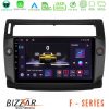 Kimpiris - Bizzar F Series 8Core Android14 4+64GB  Citroen C4 2004-2010 Navigation Multimedia Tablet 9" (μαύρο χρώμα) Με Carplay & Android Auto