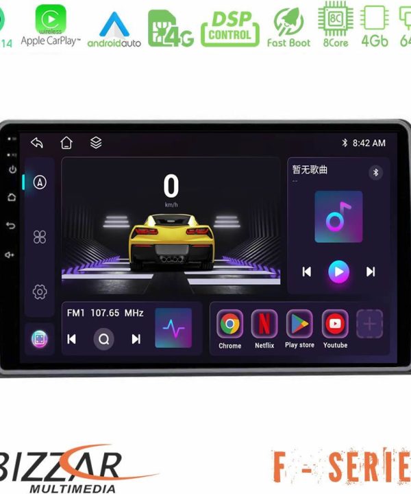 Kimpiris - Bizzar F Series 8Core Android14 4+64GB  Renault Arkana 2019-> Navigation Multimedia Tablet 9" Με Carplay & Android Auto Με Carplay & Android Auto