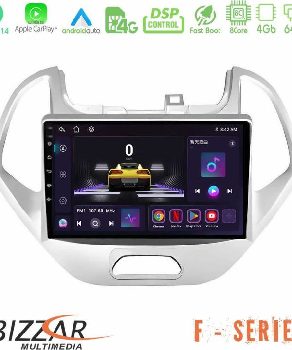 Kimpiris - Bizzar F Series 8Core Android14 4+64GB Ford KA 2016-2020 Navigation Multimedia Tablet 9" Με Carplay & Android Auto