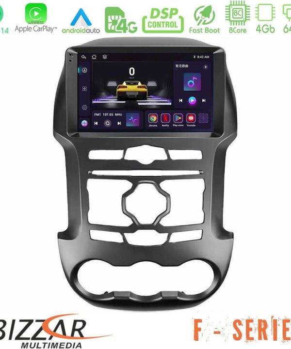 Kimpiris - Bizzar F Series 8Core Android14 4+64GB  Ford Ranger 2012-2016 Navigation Multimedia Tablet 9" Με Carplay & Android Auto