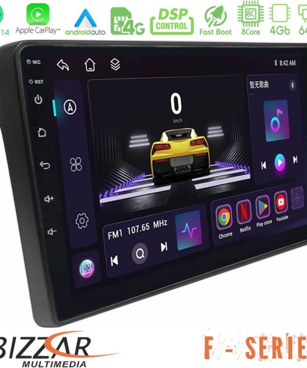 Kimpiris - Bizzar F Series 8Core Android14 4+64GB  Fiat Ducato/Citroen Jumper/Peugeot Boxer Navigation Multimedia Tablet 9" Με Carplay & Android Auto