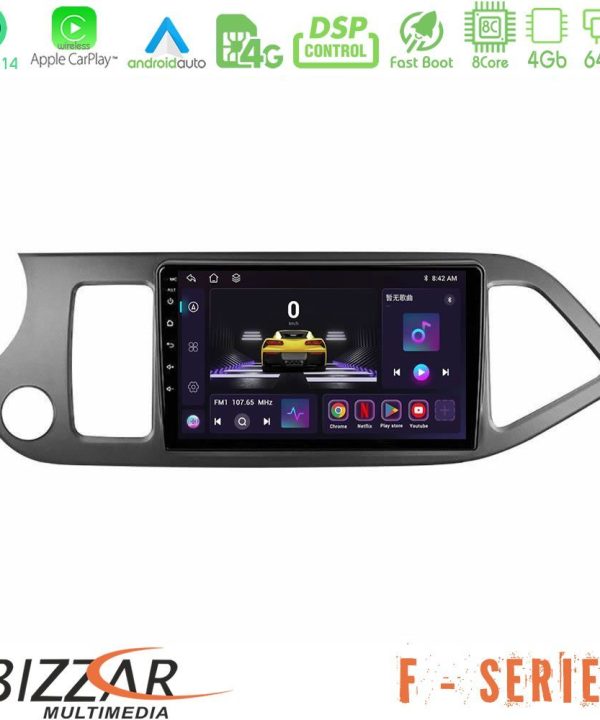 Kimpiris - Bizzar F Series 8Core Android14 4+64GB  Kia Picanto Navigation Multimedia Tablet 9" Με Carplay & Android Auto
