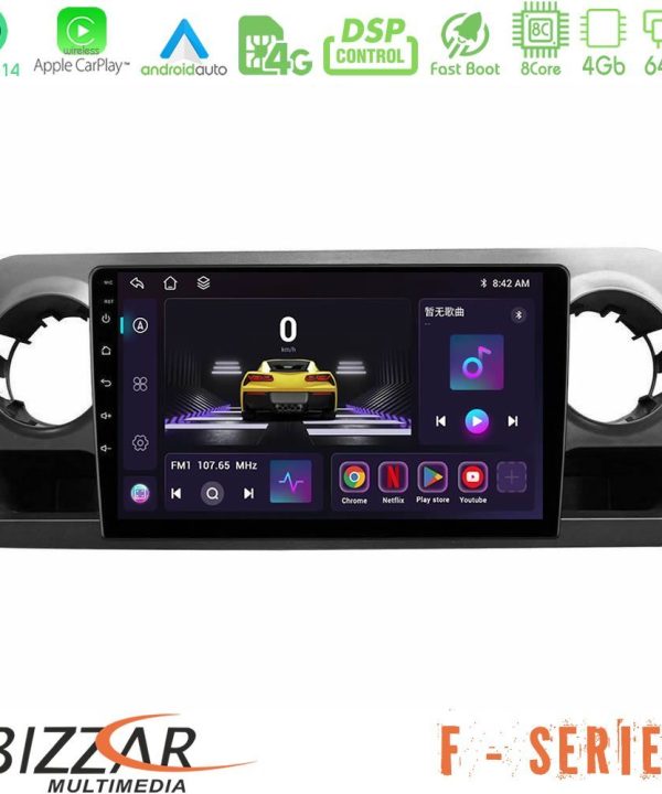 Kimpiris - Bizzar F Series 8Core Android14 4+64GB  Mercedes Sprinter W907 Navigation Multimedia Tablet 10" Με Carplay & Android Auto