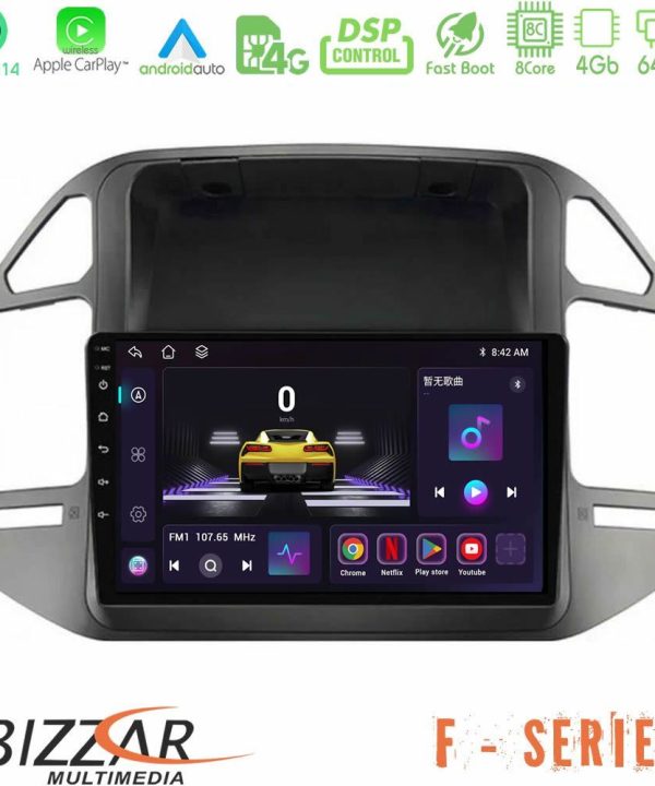 Kimpiris - Bizzar F Series 8Core Android14 4+64GB Mitsubishi Pajero 2002-2006 Navigation Multimedia Tablet 9" Με Carplay & Android Auto