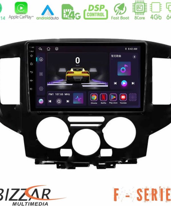 Kimpiris - Bizzar F Series 8Core Android14 4+64GB  Nissan NV200 Navigation Multimedia Tablet 9" Με Carplay & Android Auto (Μαύρο)