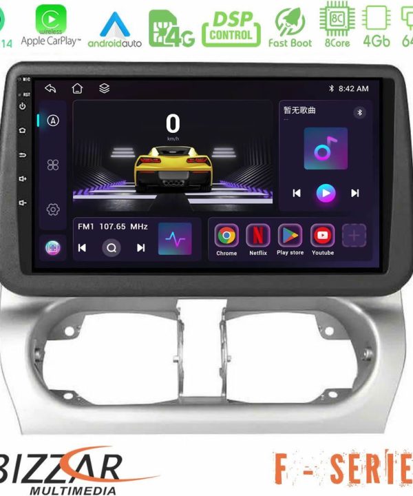 Kimpiris - Bizzar F Series 8Core Android14 4+64GB  Opel Corsa C/Combo C Navigation Multimedia Tablet 9" Με Carplay & Android Auto