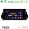 Kimpiris - Bizzar F Series 8Core Android14 4+64GB Peugeot 208 2019-2023 Navigation Multimedia Tablet 9" Με Carplay & Android Auto