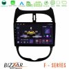 Kimpiris - Bizzar F Series 8Core Android14 4+64GB Peugeot 206 Navigation Multimedia Tablet 9" Με Carplay & Android Auto
