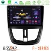Kimpiris - Bizzar F Series 8Core Android14 4+64GB Peugeot 207 Navigation Multimedia Tablet 9" Με Carplay & Android Auto
