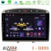 Kimpiris - Bizzar F Series 8Core Android14 4+64GB Peugeot 308/RCZ Navigation Multimedia Tablet 9" (Ασημί Χρώμα) Με Carplay & Android Auto
