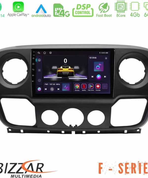 Kimpiris - Bizzar F Series 8Core Android14 4+64GB Renault/Nissan/Opel Navigation Multimedia Tablet 10" Με Carplay & Android Auto