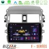 Kimpiris - Bizzar F Series 8Core Android14 4+64GB Toyota Corolla 2008-2010 Navigation Multimedia Tablet 9" Με Carplay & Android Auto