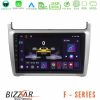 Kimpiris - Bizzar F Series 8Core Android14 4+64GB  Vw Polo 2014-2017 Navigation Multimedia Tablet 9" Με Carplay & Android Auto (Silver)
