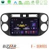 Kimpiris - Bizzar F Series 8Core Android14 4+64GB VW Tiguan Navigation Multimedia Tablet 9" (23mm alarm button) Με Carplay & Android Auto