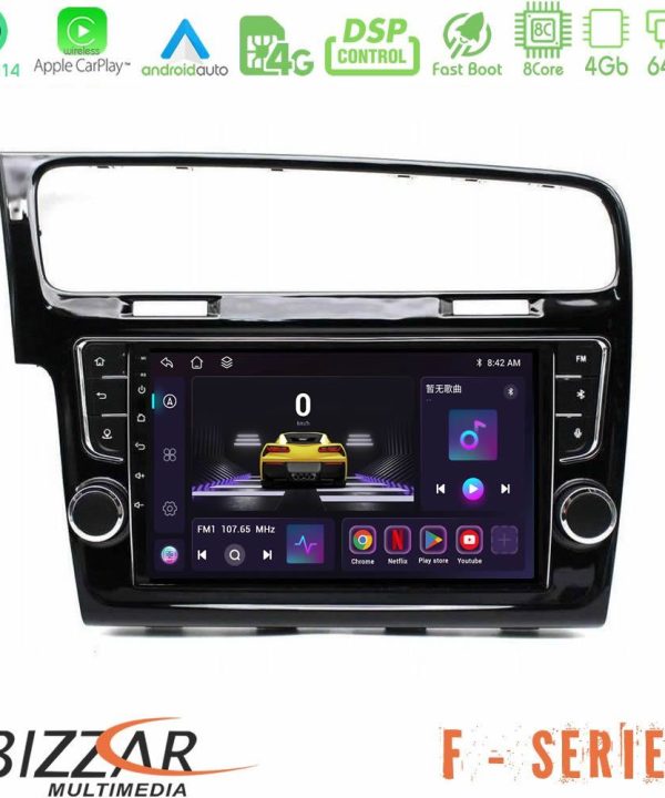Kimpiris - Bizzar F Series 8Core Android14 4+64GB  VW GOLF 7 Navigation Multimedia Tablet 9" Με Carplay & Android Auto (OEM Look)