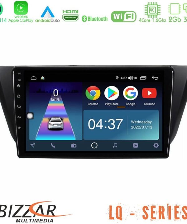 Kimpiris - Bizzar LQ Series 4Core Android14 2+32GB Iveco Daily 2014-2025 Navigation Multimedia Tablet 9" Με Carplay & Android Auto