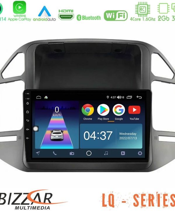 Kimpiris - Bizzar LQ Series 4Core Android14 2+32GB Mitsubishi Pajero 2002-2006 Navigation Multimedia Tablet 9" Με Carplay & Android Auto