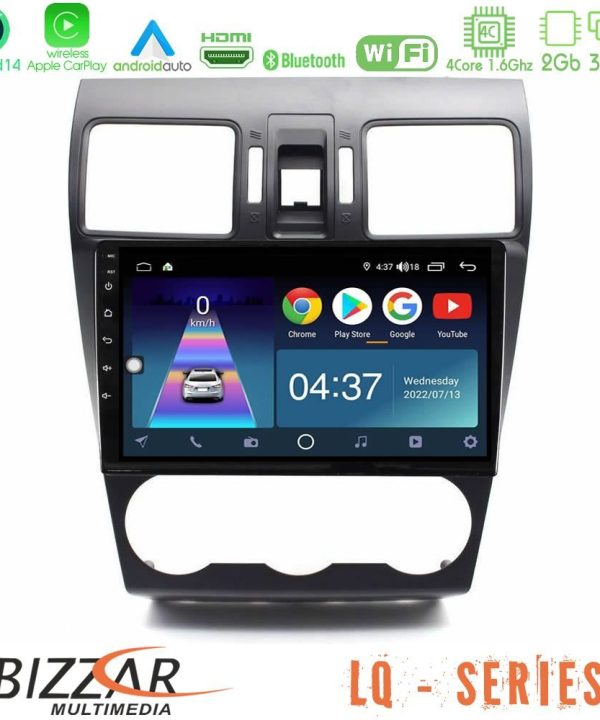 Kimpiris - Bizzar LQ Series 4Core Android14 2+32GB Subaru Forester 2015-2018 Navigation Multimedia Tablet 9" Με Carplay & Android Auto