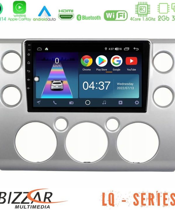 Kimpiris - Bizzar LQ Series 4Core Android14 2+32GB Toyota FJ 2007-2014 Navigation Multimedia Tablet 9" Με Carplay & Android Auto