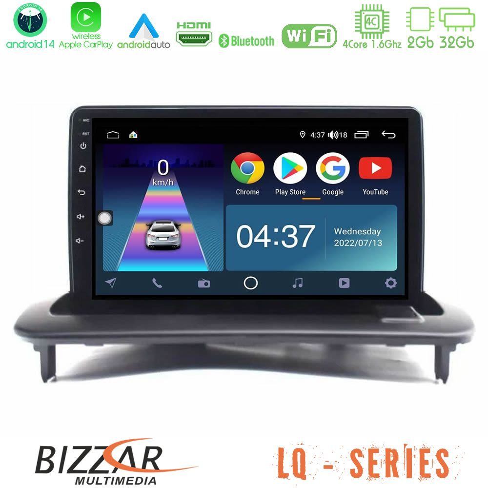 Kimpiris - Bizzar LQ Series 4Core Android14 2+32GB Volvo S40/C30/C70 Navigation Multimedia Tablet 9" Με Carplay & Android Auto