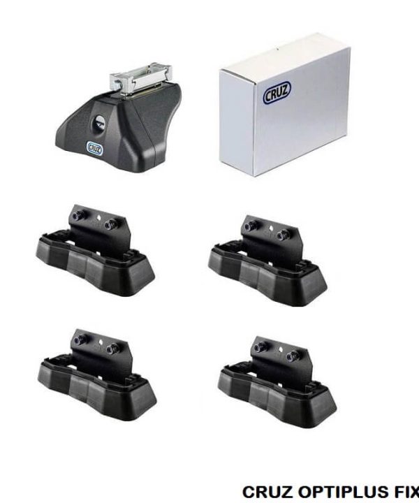 Kimpiris - Πόδια / Άκρα Για Μπάρες Οροφής CRUZ Optiplus Fix 936-063 Για Honda CR-V (V) 5D 2023+ Σετ 4 Τεμάχια