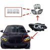 Kimpiris - Αναλλακτικά Module Led DRL Φλας Για Bmw 1 F40 / 2 F44 LED Headllight DRL Module 63119448115 9448115 Turn Signal LED Board 9448116 Κίτρινο Χρώμα 4 Τεμάχια Για 2 Φανάρια