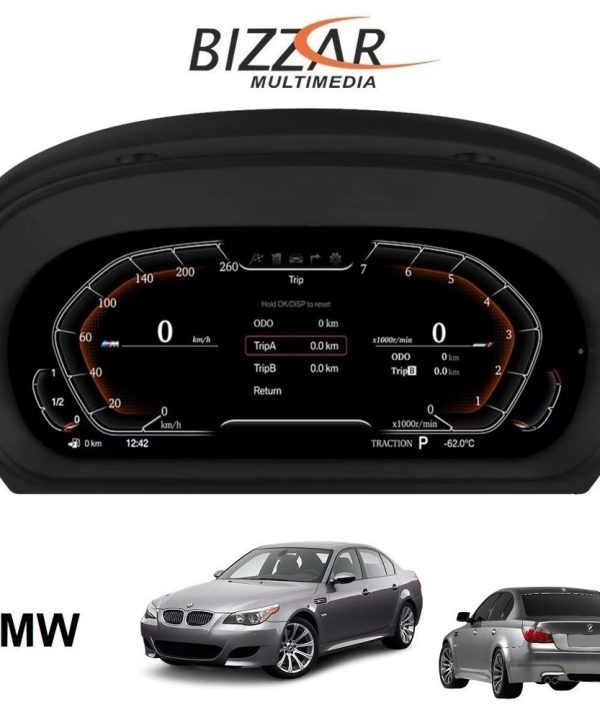 Kimpiris - BMW 5series/6series E60/E63 Digital LCD Instrument Cluster 12