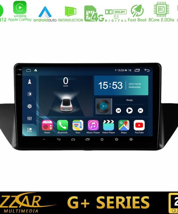 Kimpiris - Bizzar G+ Series BMW Χ1 E84 8Core Android12 6+128GB Navigation Multimedia Tablet 10"