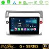 Kimpiris - Bizzar G+ Series Citroen C4 2004-2010 8core Android12 6+128GB Navigation Multimedia Tablet 9"