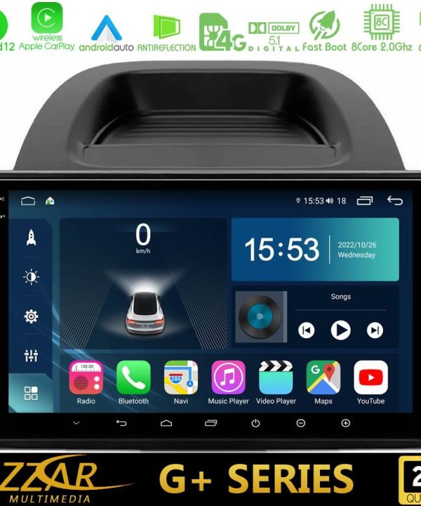 Kimpiris - Bizzar G+ Series Ford Ecosport 2018-2020 8core Android12 6+128GB Navigation Multimedia Tablet 10"
