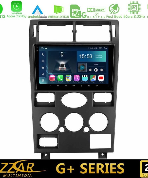Kimpiris - Bizzar G+ Series Ford Mondeo 2001-2004 8Core Android12 6+128GB Navigation Multimedia Tablet 9"