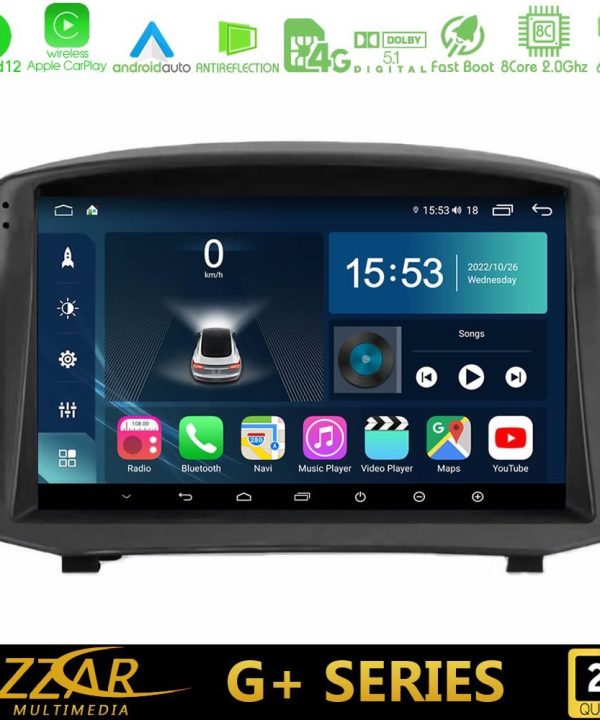 Kimpiris - Bizzar G+ Series Ford Fiesta 2008-2016 8core Android12 6+128GB Navigation Multimedia Tablet 9" (Oem Style)
