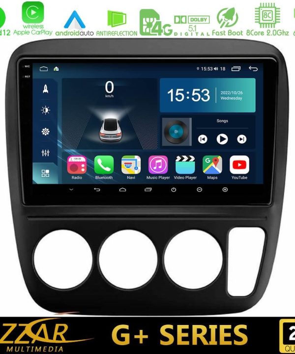 Kimpiris - Bizzar G+ Series Honda CRV 1997-2001 8core Android12 6+128GB Navigation Multimedia Tablet 9"