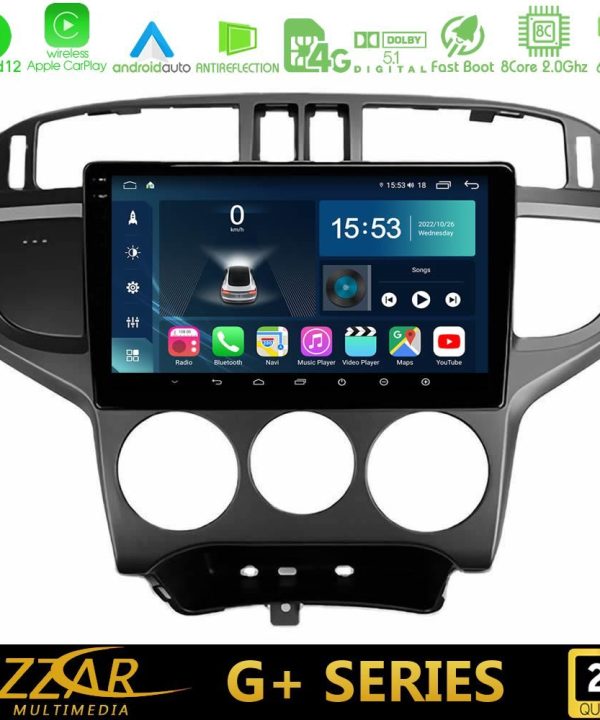 Kimpiris - Bizzar G+ Series Hyundai Matrix 2001-2010 8Core Android12 6+128GB Navigation Multimedia Tablet 9"