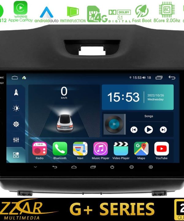 Kimpiris - Bizzar G+ Series Isuzu D-MAX 2012-2019 8core Android12 6+128GB Navigation Multimedia Tablet 9"