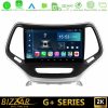 Kimpiris - Bizzar G+ Series Jeep Cherokee 2014-2019 8core Android12 6+128GB Navigation Multimedia Tablet 9" (Ασημί Χρώμα)