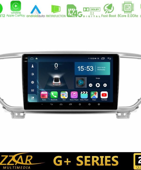 Kimpiris - Bizzar G+ Series Kia Sportage 2018-2021 8Core Android12 6+128GB Navigation Multimedia Tablet 9"