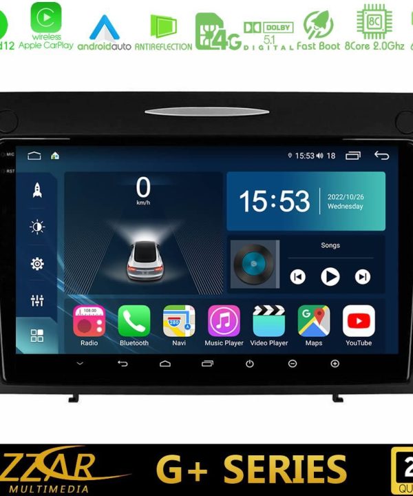Kimpiris - Bizzar G+ Series Mercedes SLK Class 8core Android12 6+128GB Navigation Multimedia Tablet 9"