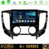 Kimpiris - Bizzar G+ Series Mitsubishi L200 2016-> & Fiat Fullback (Manual A/C) 8core Android12 6+128GB Navigation Multimedia Tablet 9"
