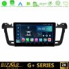 Kimpiris - Bizzar G+ Series Peugeot 508 2010-2018 8core Android12 6+128GB Navigation Multimedia Tablet 9"
