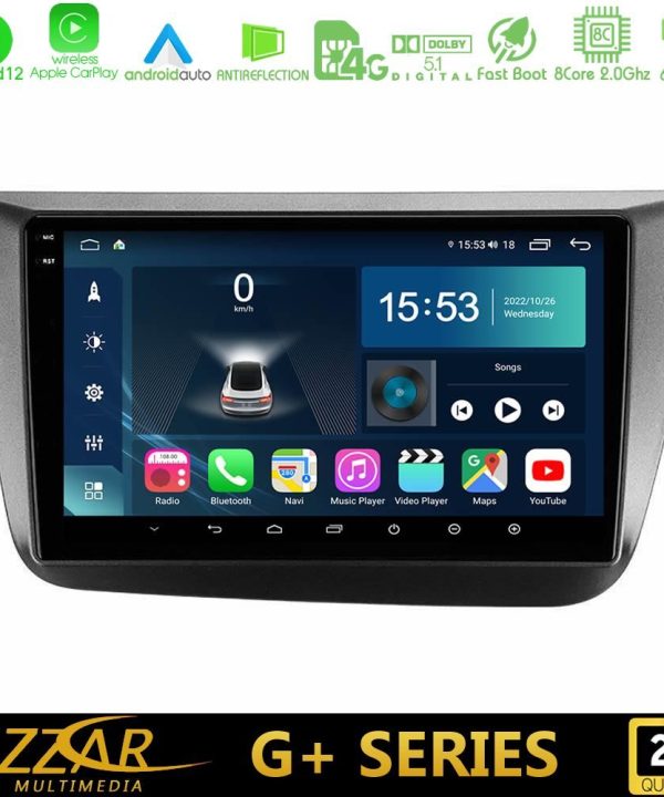 Kimpiris - Bizzar G+ Series Seat Altea 2004-2015 8core Android12 6+128GB Navigation Multimedia Tablet 9"