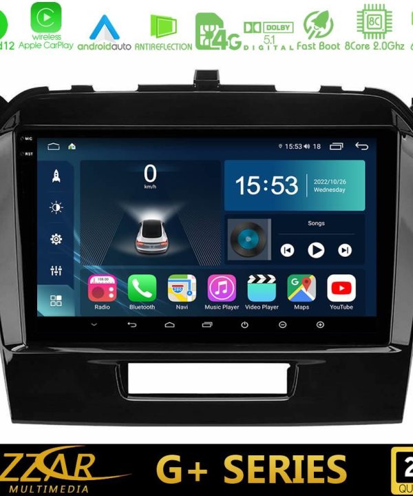 Kimpiris - Bizzar G+ Series Suzuki Vitara 2015-2021 8core Android12 6+128GB Navigation Multimedia Tablet 9"