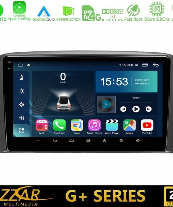 Kimpiris - Bizzar G+ Series Volvo S80 1998-2006 8core Android12 6+128GB Navigation Multimedia Tablet 9"